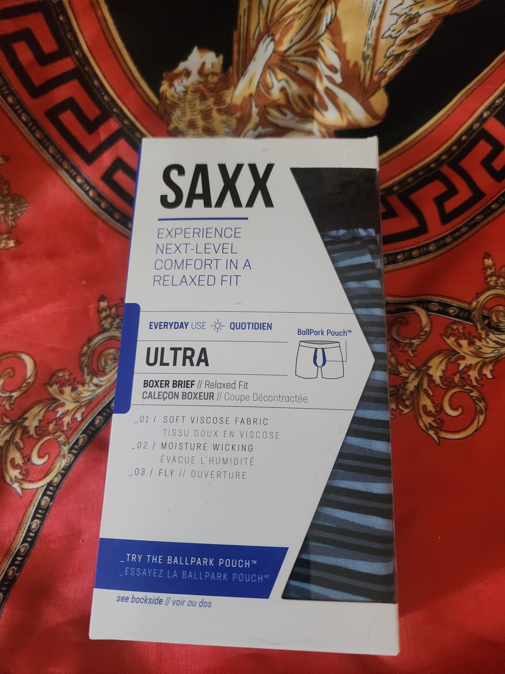 Saxx Ultra Boxer Briefs - Size Small